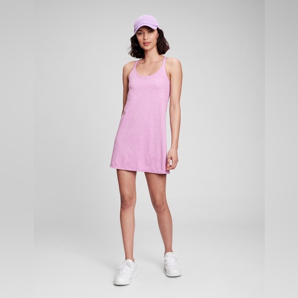 GAPFit Bundle Jersey Tech Brushed Dress - Picture 3 of 3